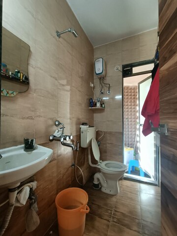 Bathroom in 2 BHK Apartment at Seawoods – for Sale
