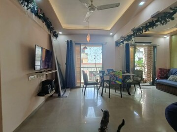 Living Room in 2 BHK Apartment at Seawoods – for Sale