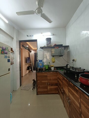 Kitchen in 2 BHK Apartment at Seawoods – for Sale