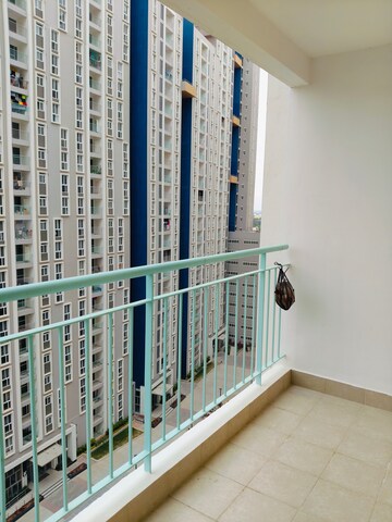 Balcony in 3 BHK Apartment at Brigade Cornerstone Utopia, Varthur – for Rent