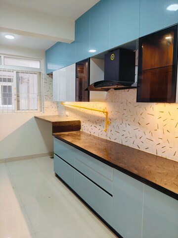 Kitchen in 3 BHK Apartment at Brigade Cornerstone Utopia, Varthur – for Rent