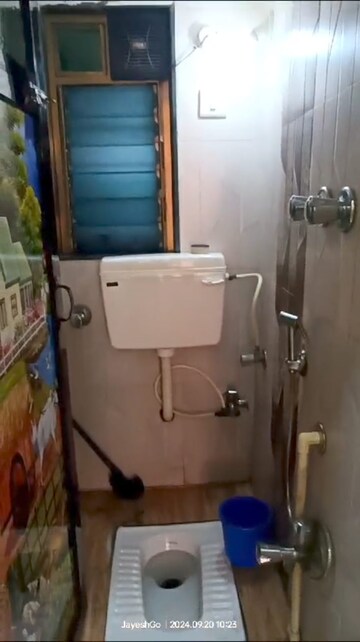 Bathroom in 2 BHK Apartment at Jai Sheetal Complex, Mira Road – for Sale
