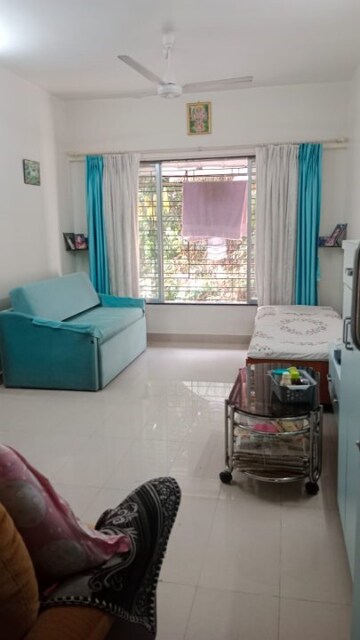 Living Room in 1 BHK Apartment at Saptrishi Park, Mulund West – for Sale