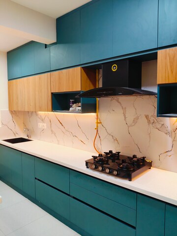 Kitchen in 2 BHK Apartment at Brigade Cornerstone Utopia, Varthur – for Rent