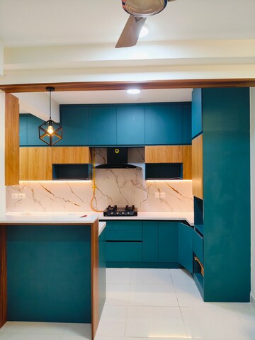 Kitchen in 2 BHK Apartment at Brigade Cornerstone Utopia, Varthur – for Rent