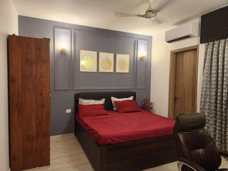 Bedroom, m3m-skywalk 3 Bedroom 2018 Sq.Ft. Apartment In Sector 74 Gurgaon 8085279