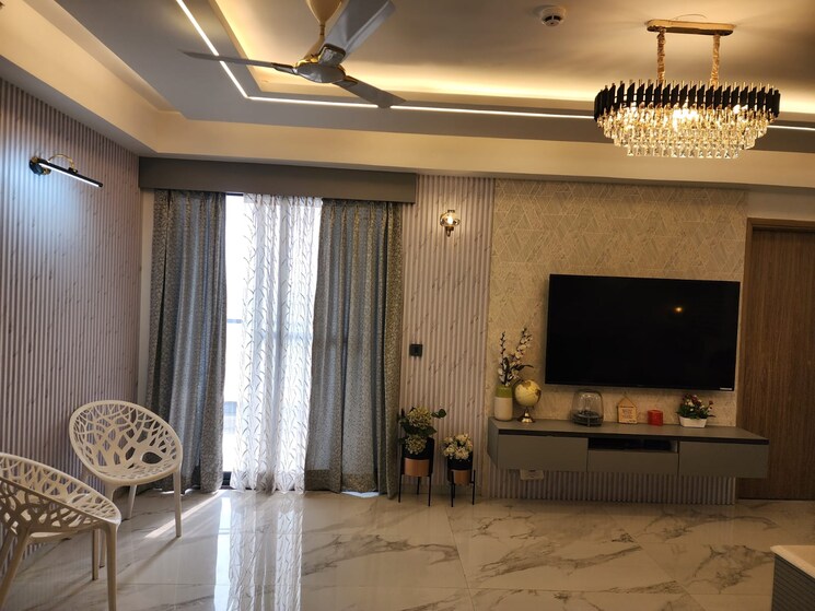 Living Room, m3m-skywalk 3 Bedroom 2018 Sq.Ft. Apartment In Sector 74 Gurgaon 8085279