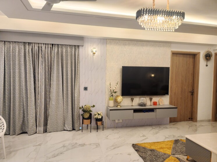 Living Room, m3m-skywalk 3 Bedroom 2018 Sq.Ft. Apartment In Sector 74 Gurgaon 8085279