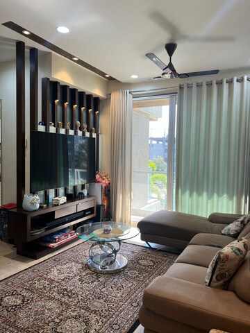 Living Room in 2 BHK Apartment at Seawoods – for Sale