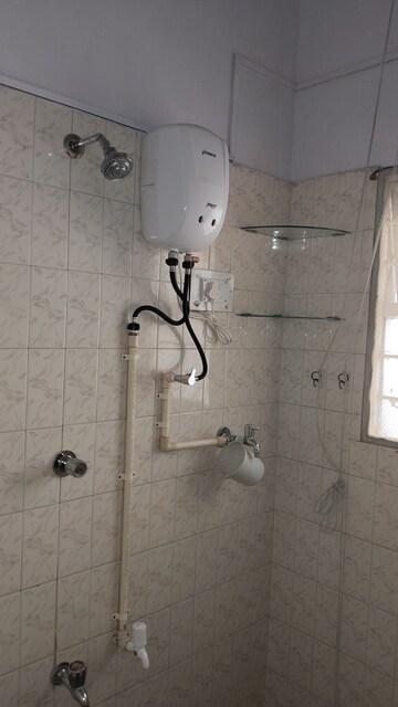 Bathroom in 1 BHK Apartment at Erandwane – for Rent