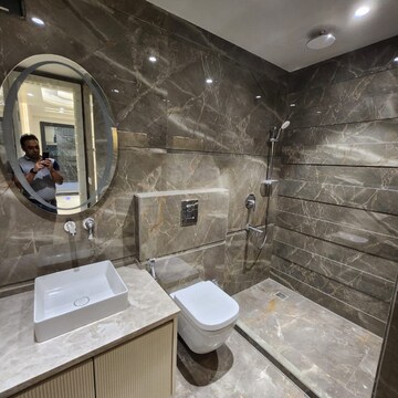 Bathroom in 4 BHK Apartment at Emaar Marbella, Sector 66 – for Rent