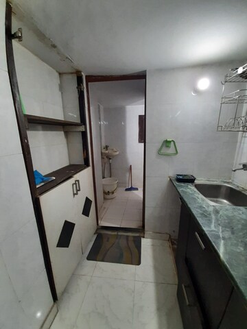 Kitchen in 1 RK Builder Floor at Pitampura – for Rent