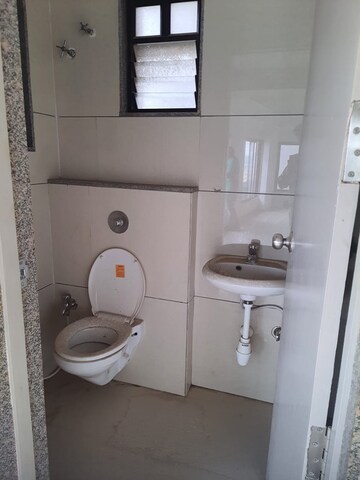 Bathroom in  Office Space at Sun Westbank, Navrangpura – for Rent