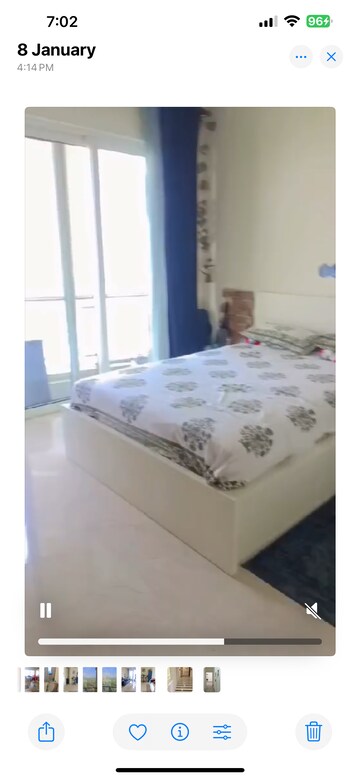 Bedroom in 3 BHK Apartment at Kalpataru Radiance, Goregaon West – for Rent