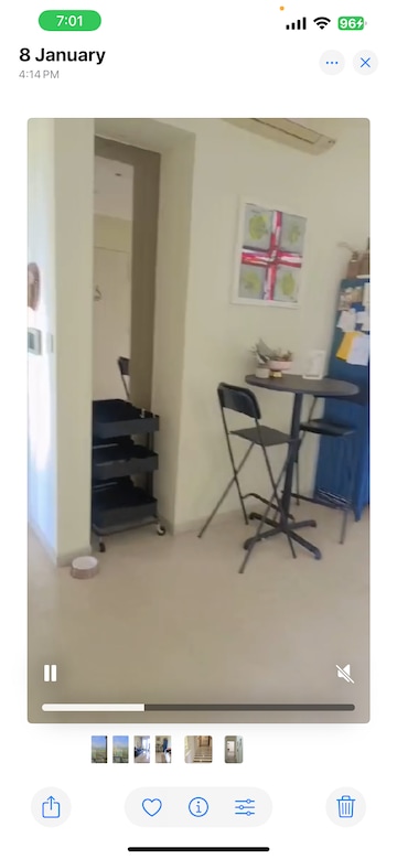 Staircase in 3 BHK Apartment at Kalpataru Radiance, Goregaon West – for Rent
