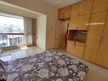 Bedroom in 2 BHK Apartment at Vasant Gulmohar CHS, Vasant Vihar – for Rent