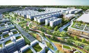  Industrial Plot – Exterior View View at Signature Global Daxin Vistas, Bhondsi - for Sale
