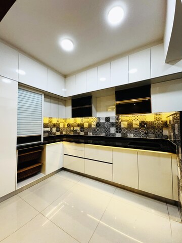 Kitchen in 2 BHK Apartment at Arvind Oasis, Thanisandra – for Rent