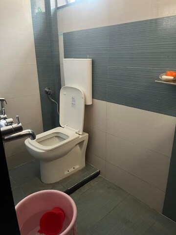 Bathroom in 3 BHK Apartment at Newtech Shastri Nagar, Goregaon West – for Rent