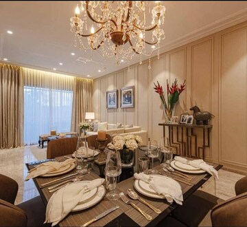 Living Room in 3 BHK Apartment at Shapoorji Pallonji Sarova, Kandivali East – for Sale