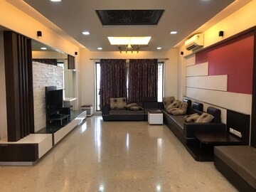 Living Room in 3 BHK Apartment at Hiranandani Gardens Eldora, Powai – for Rent