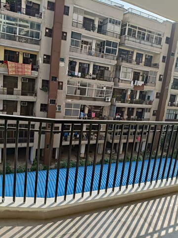 Balcony in 3 BHK Apartment at Dhakoli Village – for Rent