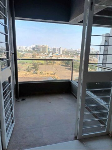 Balcony in 2 BHK Apartment at KK Marks, Ravet – for Rent