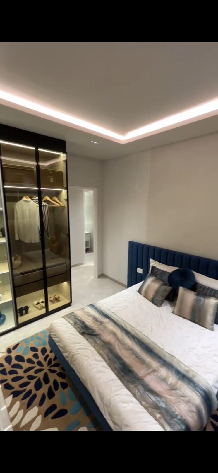 Bedroom, lnt-evara-heights 2 Bedroom 750 Sq.Ft. Apartment In Panch Pakhadi Thane 8085905