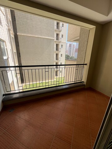 Balcony in 3 BHK Apartment at DSR Rainbow Heights, Hsr Layout – for Rent