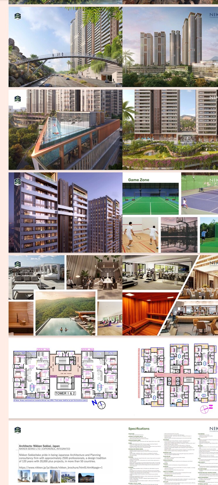 Exterior View, srias-iwa 4 Bedroom 4710 Sq.Ft. Apartment In Nanakramguda Hyderabad 8085919