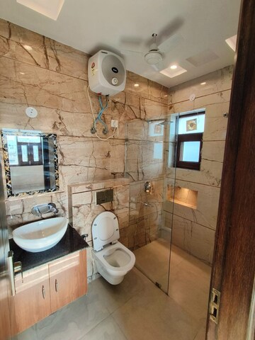 Bathroom in 3 BHK Builder Floor at Sector 9 – for Rent