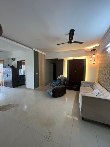 Living Room in 3 BHK Apartment at S Balan Meenakshi Classic, Hsr Layout – for Rent