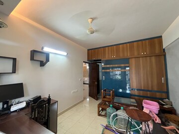 Living Room in 3 BHK Apartment at S Balan Meenakshi Classic, Hsr Layout – for Rent
