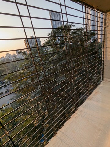 Balcony in 1 BHK Apartment at Orlem Peace, Malad West – for Rent