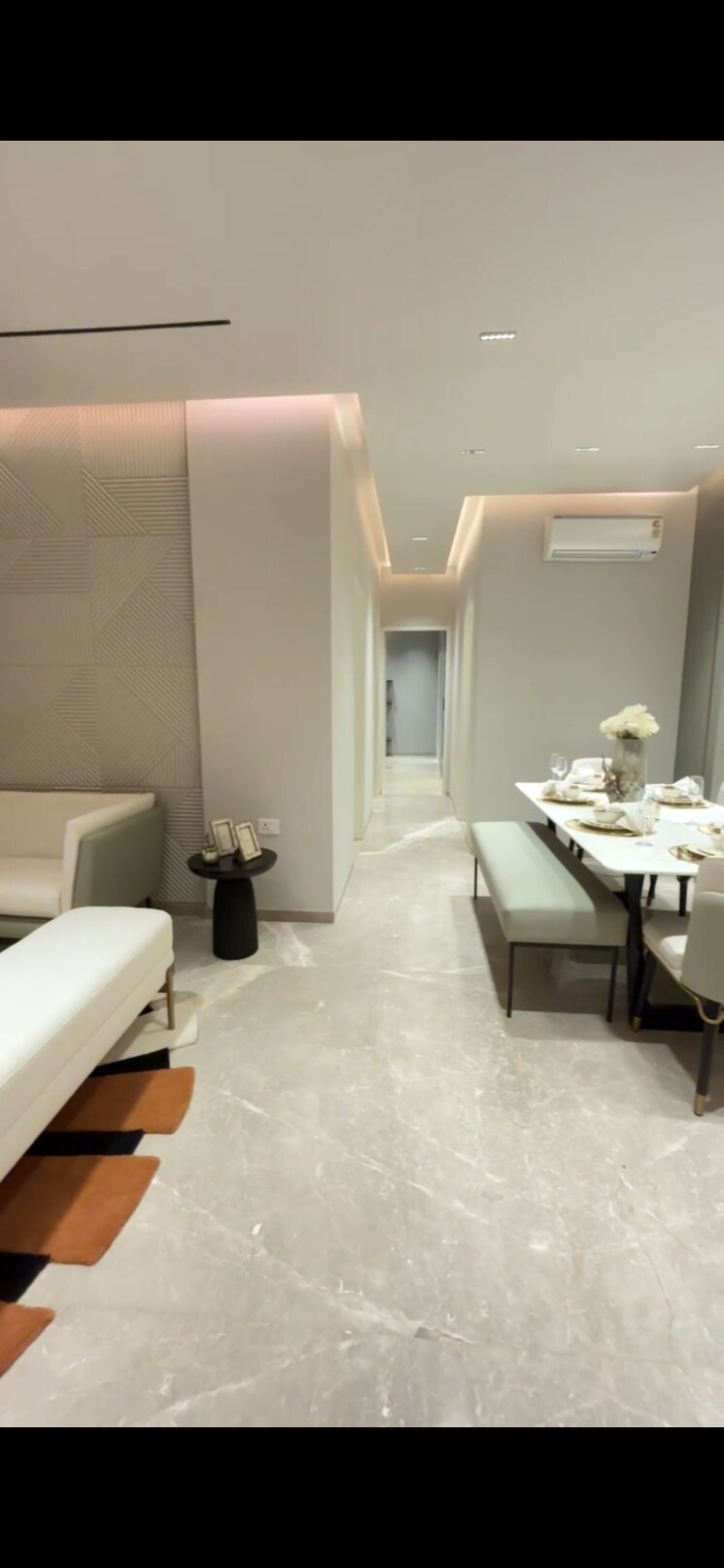 Master Bedroom, lnt-evara-heights 4 Bedroom 1930 Sq.Ft. Apartment In Panch Pakhadi Thane 8085993