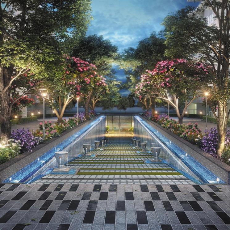 Exterior View, godrej-palm-retreat 4 Bedroom 3198 Sq.Ft. Apartment In Sector 150 Noida 8085990