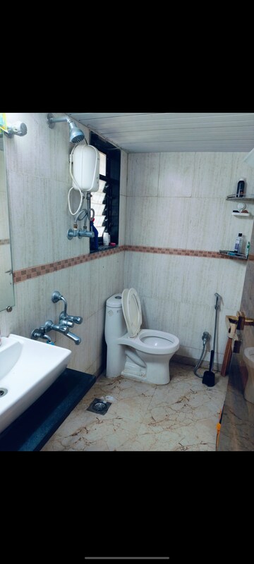Bathroom in 1 BHK Apartment at Wadala West – for Rent