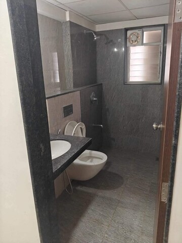 Bathroom in Studio Apartment at Gera World of Joy, Kharadi – for Rent