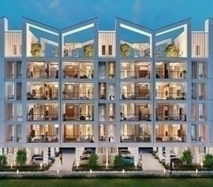 Exterior View, signature-global-daxin-vistas 3.5 Bedroom 1700 Sq.Ft. Builder Floor In Bhondsi Gurgaon 8086081