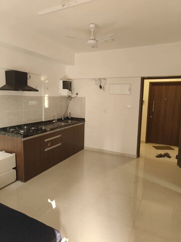 Kitchen in Studio Apartment at Gera World of Joy, Kharadi – for Rent