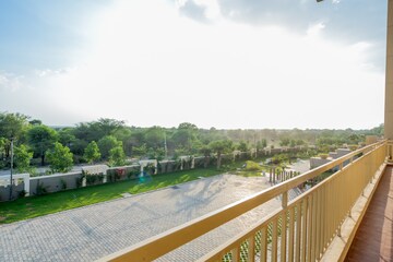 Balcony in 3 BHK Apartment at GKB Grace Apartment, Ajmer Road – for Sale