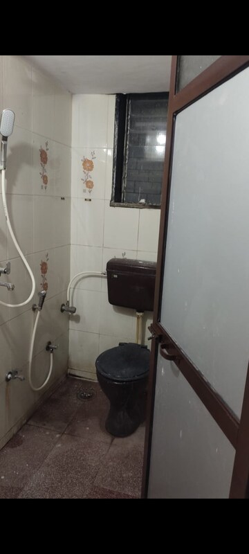 Bathroom in 1 RK Apartment at Laxmi Tower, Bhandup East – for Rent