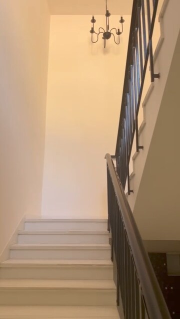 Staircase in 4 BHK Apartment at Sobha City Aristos, Hegde Nagar – for Rent