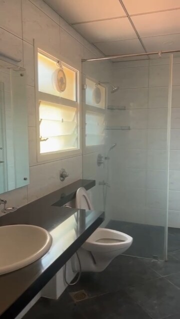Bathroom in 4 BHK Apartment at Sobha City Aristos, Hegde Nagar – for Rent