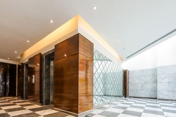 Building Lobby in  Office Space at BPTP Centra One, Sector 61 – for Sale