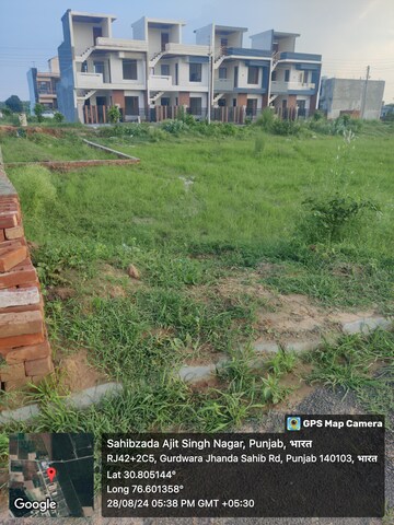  Plot – Exterior View View at Kharar Mohali Road - for Sale