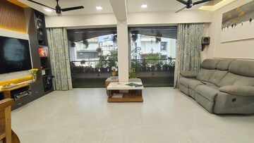 Living Room in 4 BHK Apartment at Sai Sawali Sankul, Kalyan West – for Sale