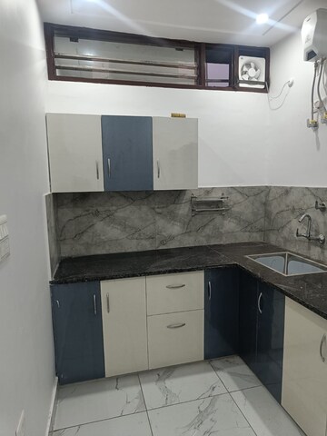 Kitchen in 2 BHK Builder Floor at Aman Vihar – for Rent