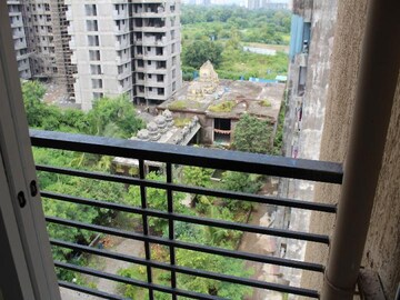 Balcony in 1 BHK Apartment at Raunak Delight, Owale – for Rent