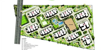 Master Plan in 2.5 BHK Apartment at Prestige High Fields, Gachibowli – for Sale